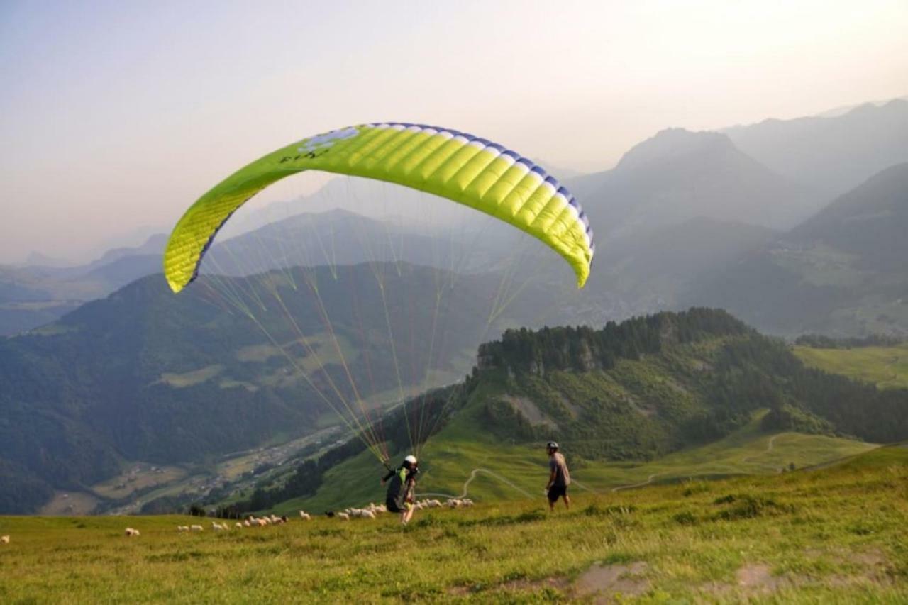 Bel Appartement Avec Vue Exceptionnelle Le Grand-Bornand Εξωτερικό φωτογραφία